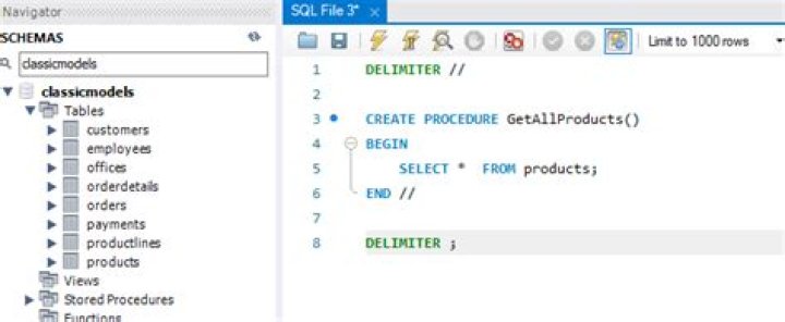 How To Create Stored Procedure In Mysql Xampp