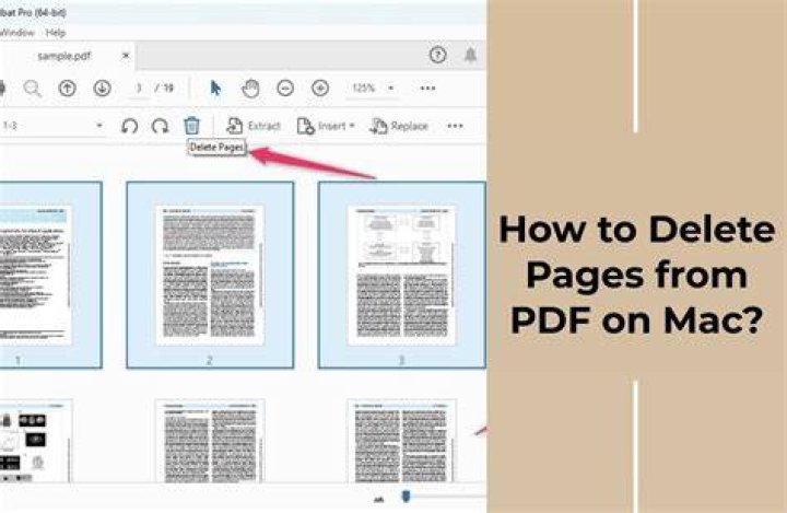 How To Delete Pages From Pdf Mac