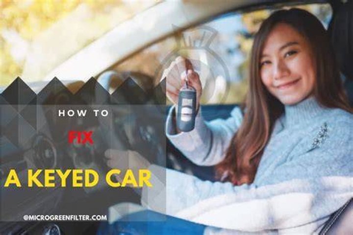 How To Fix A Keyed Car