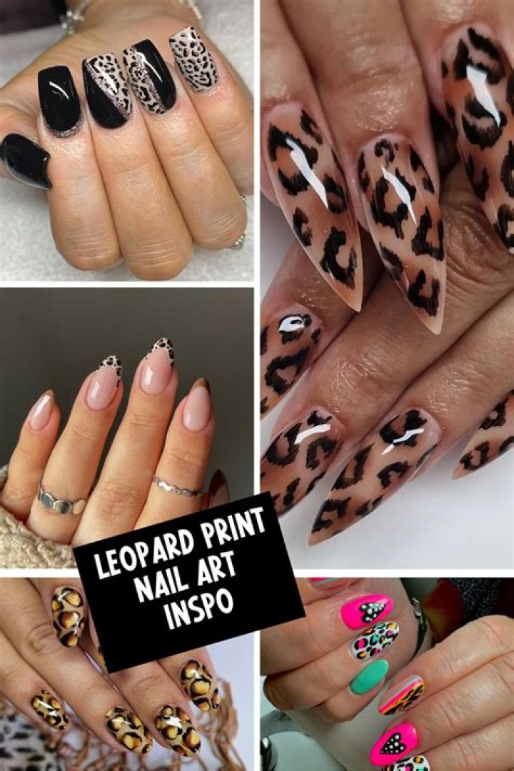 How to Get Leopard Print Nails