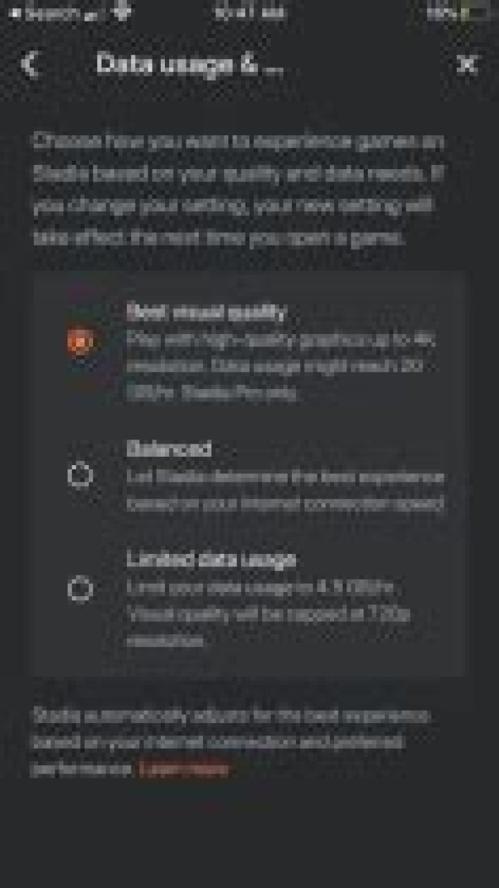 How to improve your Google Stadia Bandwidth