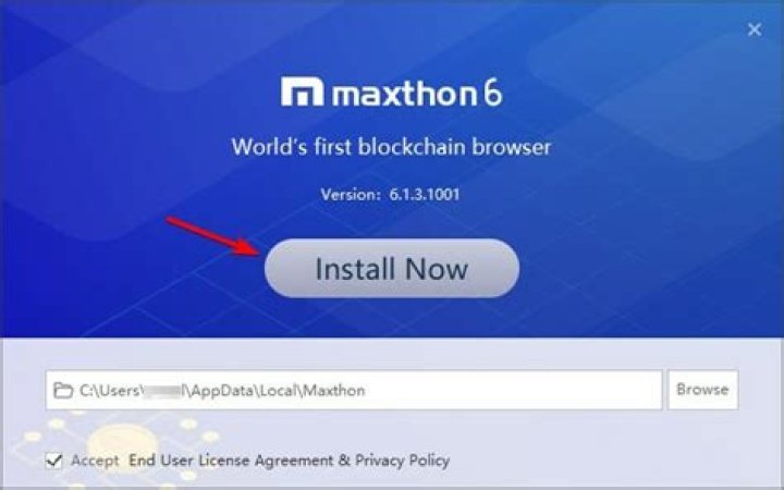 How to install Maxthon browser on Windows 10