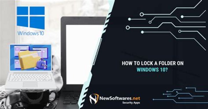 How to lock a folder on Windows 10