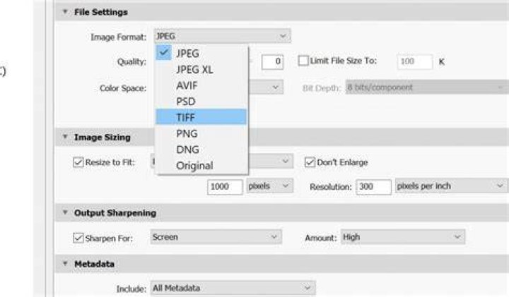 How to make a TIFF file smaller without affecting the quality