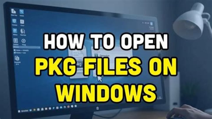how to open pkg files