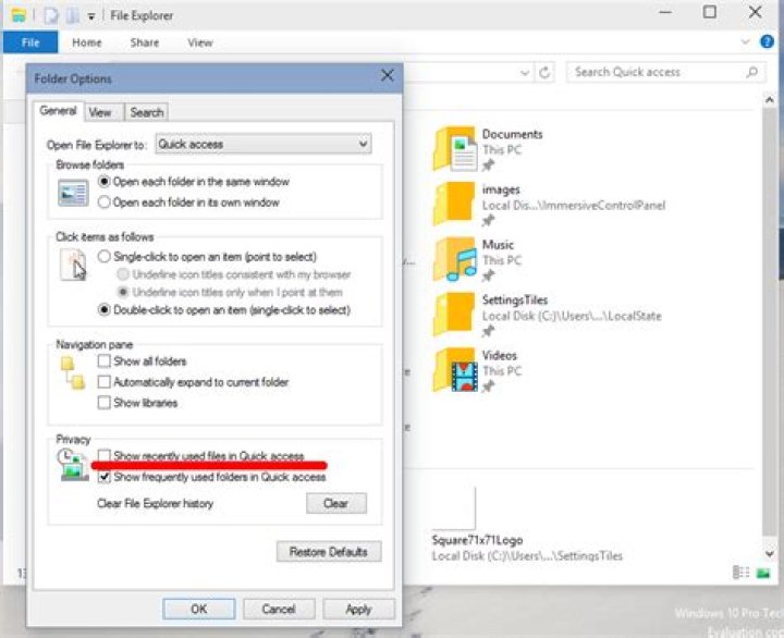 How to Remove Recent Files from Quick Access in Windows 10