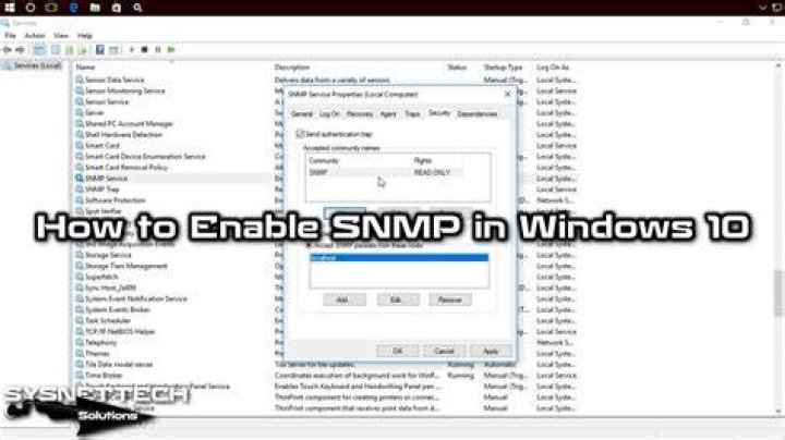 How to restore missing SNMP in Windows 10 [ULTIMATE GUIDE]