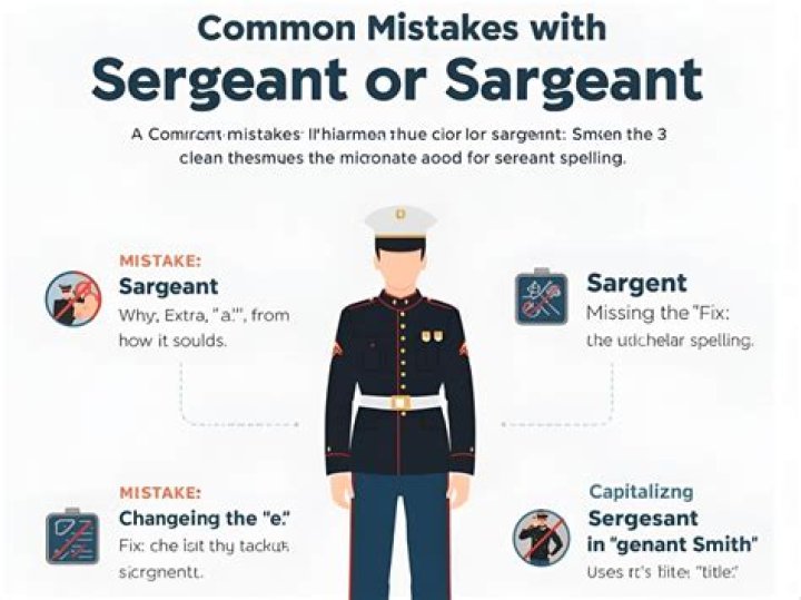 How To Spell Sergeant