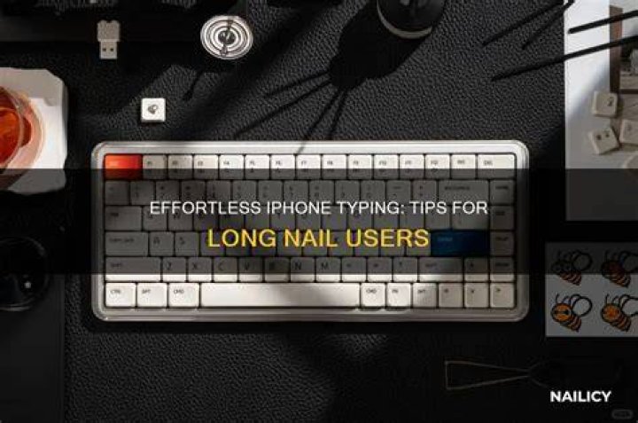 How To Type With Nails On Iphone