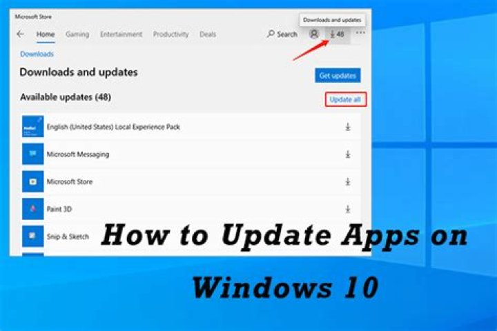 How To Update Apps On Windows 10