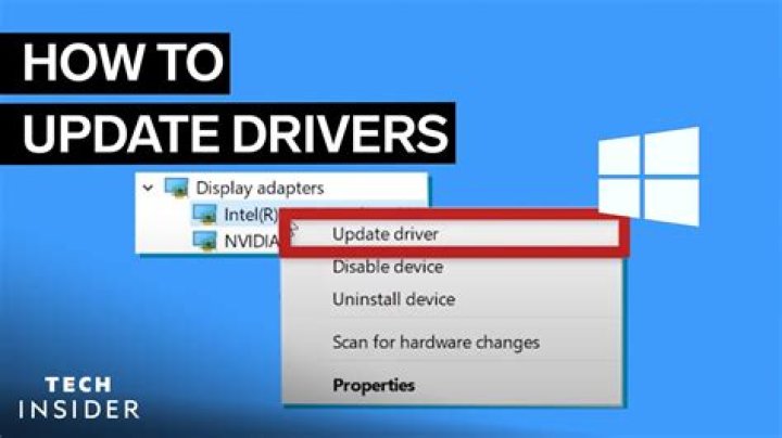 how to update drivers