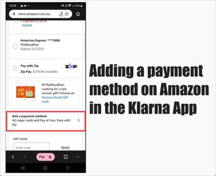 How To Use Klarna On Amazon