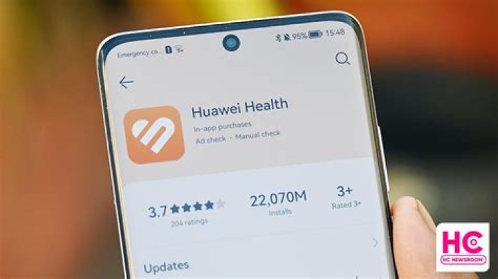 Huawei Health app
