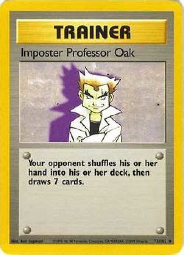 Imposter Professor Oak (Base Set 73)