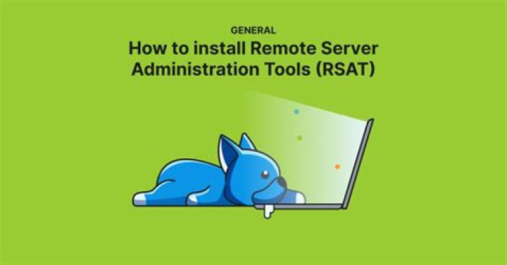 install remote server administration tools windows 10