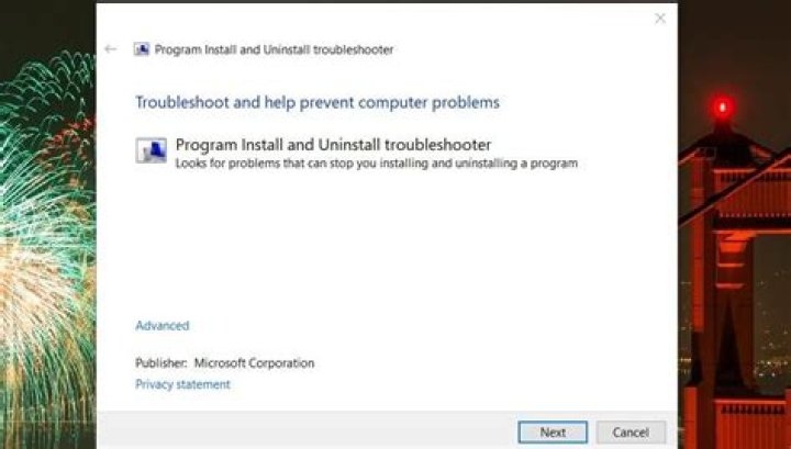 Install the Troubleshooter 