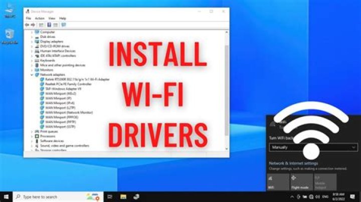 Install Wi-Fi driver update