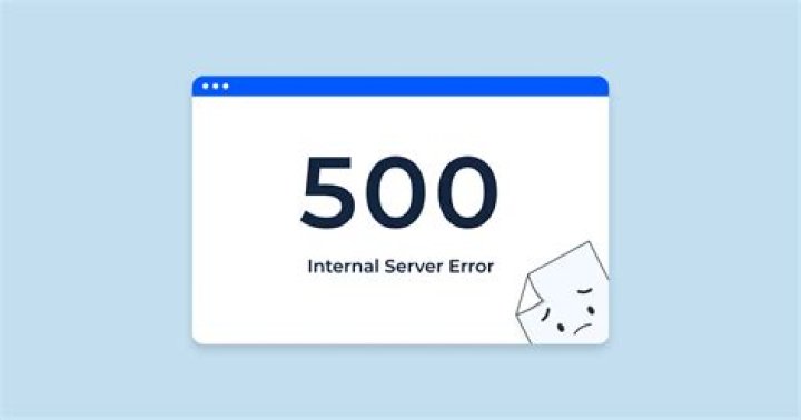 Internal server error 500 on PC