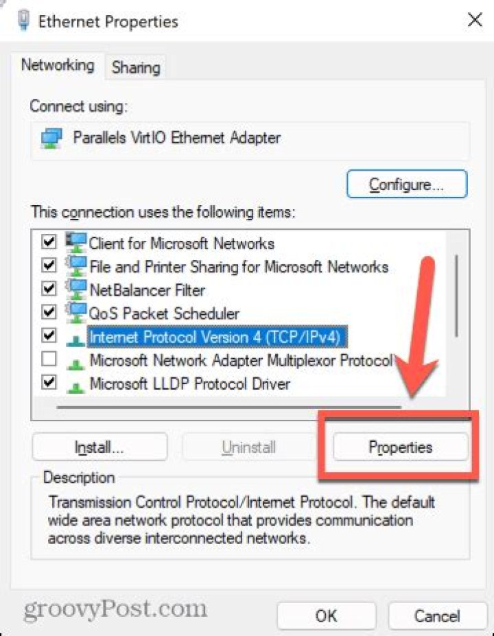 IP 4 properties