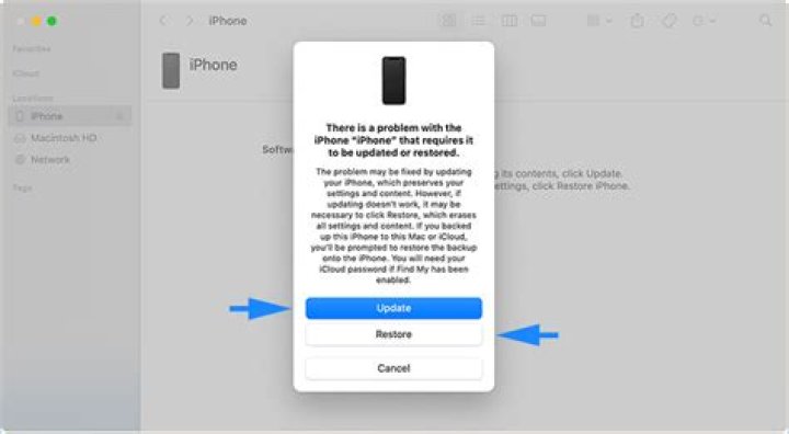 iPhone Recovery Mode 1