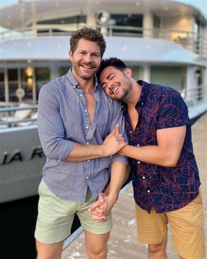 James Vaughan is dating Jonathan Bennett