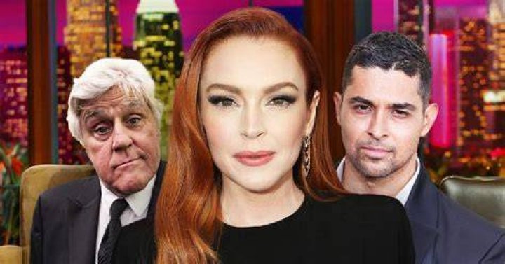 Jay Leno Lindsay Lohan Wilmer Valderrama