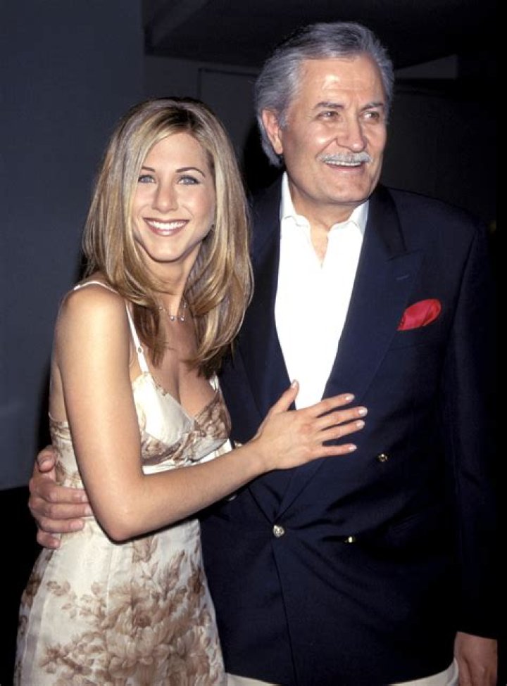 Jennifer Aniston and dad, John Aniston.