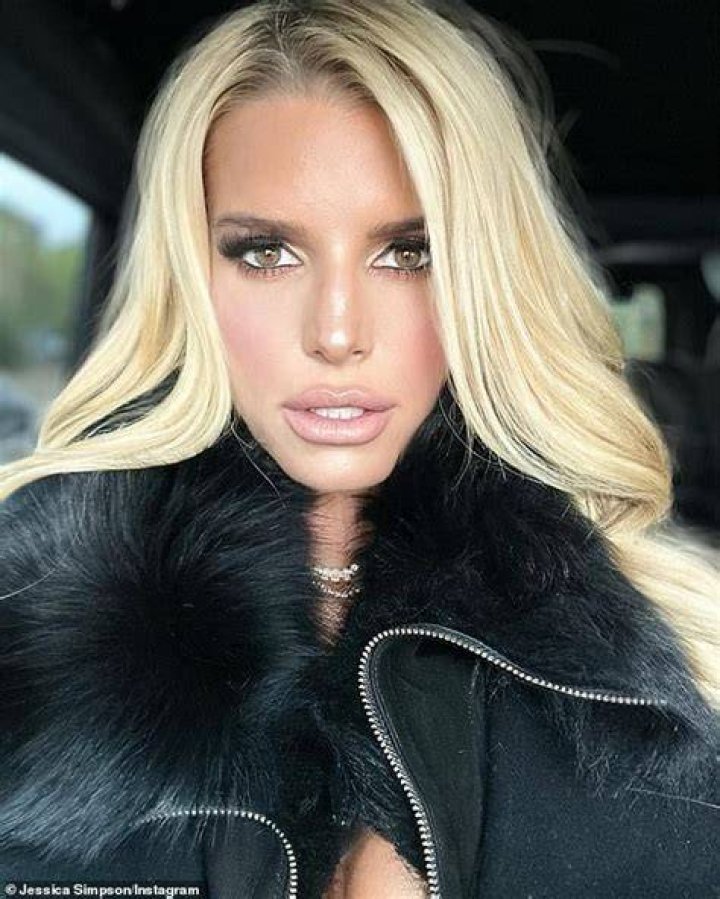 jessica simpson video selfie