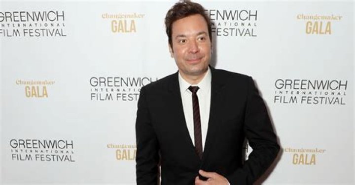 Jimmy Fallon looking uncomfortable