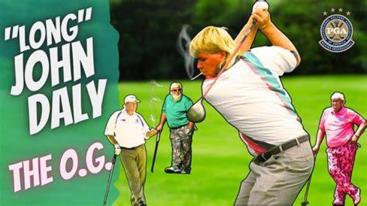 John Daly Golfing Image