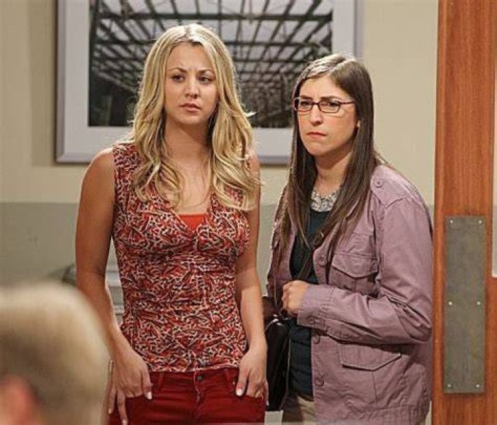 Kaley Cuoco and Mayim Bialik