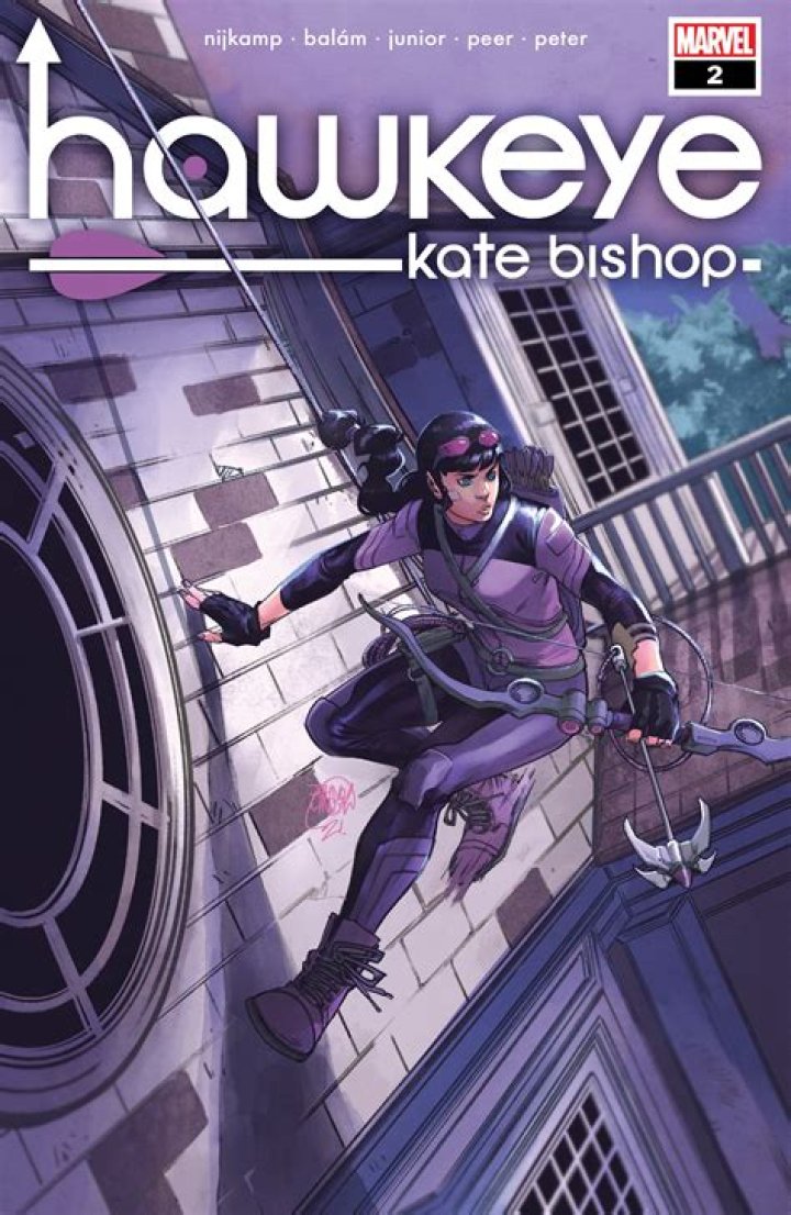 Kate Bishop from Hawkeye comics
