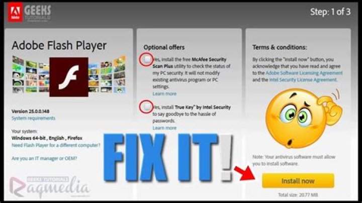 KB3132372 Patch Released to Fix Adobe Flash Player Issues