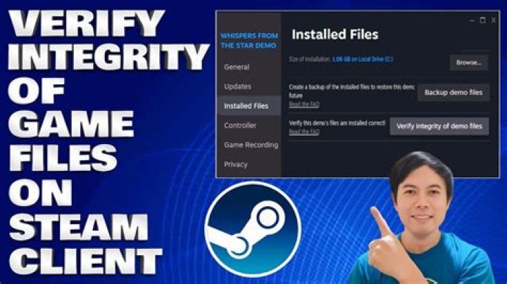 Key request failed Steam verify integrity