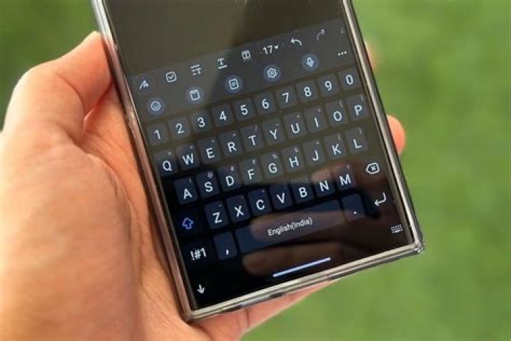 Keyboard that is not Gboard.