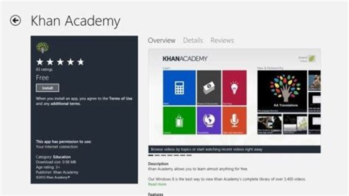 khan academy windows 8 app khan academy windows 8