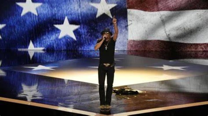 Kid Rock performing live