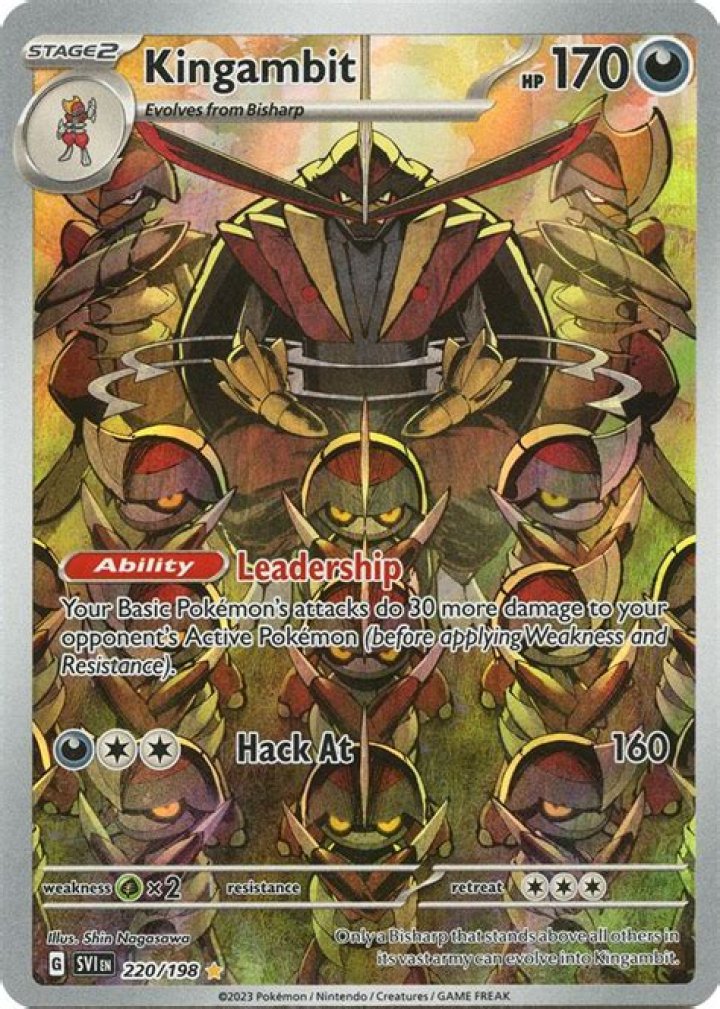 Kingambit (Shiny Treasure ex 124)