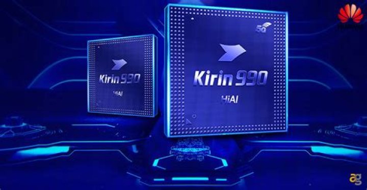 Kirin 990 with Huawei P30 Pro camera in background Kirin 990 with Huawei P30 Pro camera in background