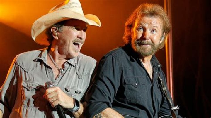 Kix Brooks at an event with his wife Barbara Brooks