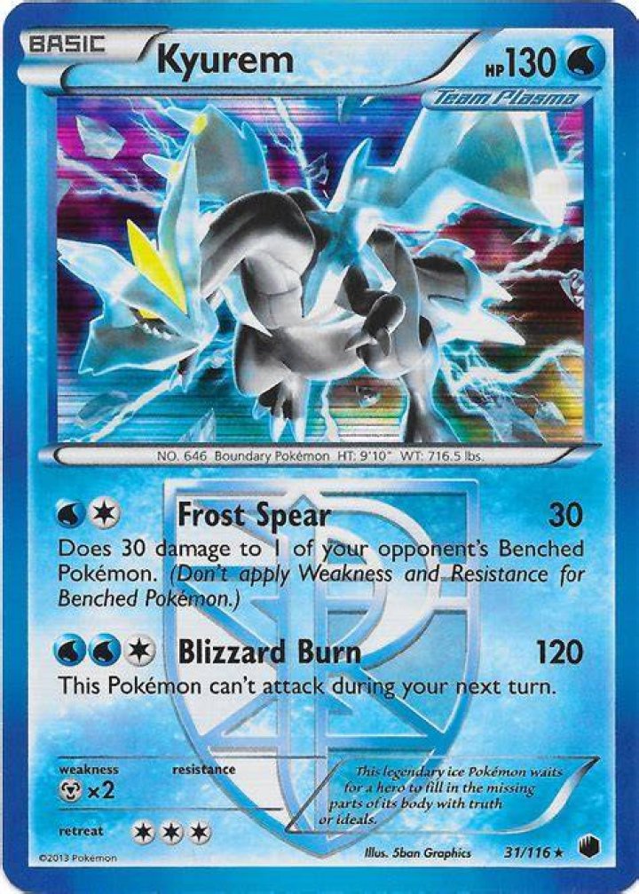 Kyurem (Plasma Freeze 31) - Bulbapedia, the community-driven Pokémon encyclopedia