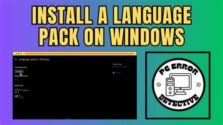 start button language pack download problems start button