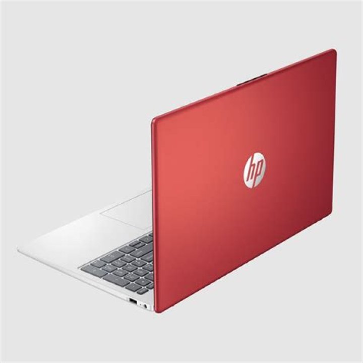 Laptop on desk with graphics Laptop on desk - HP all in one screen is black