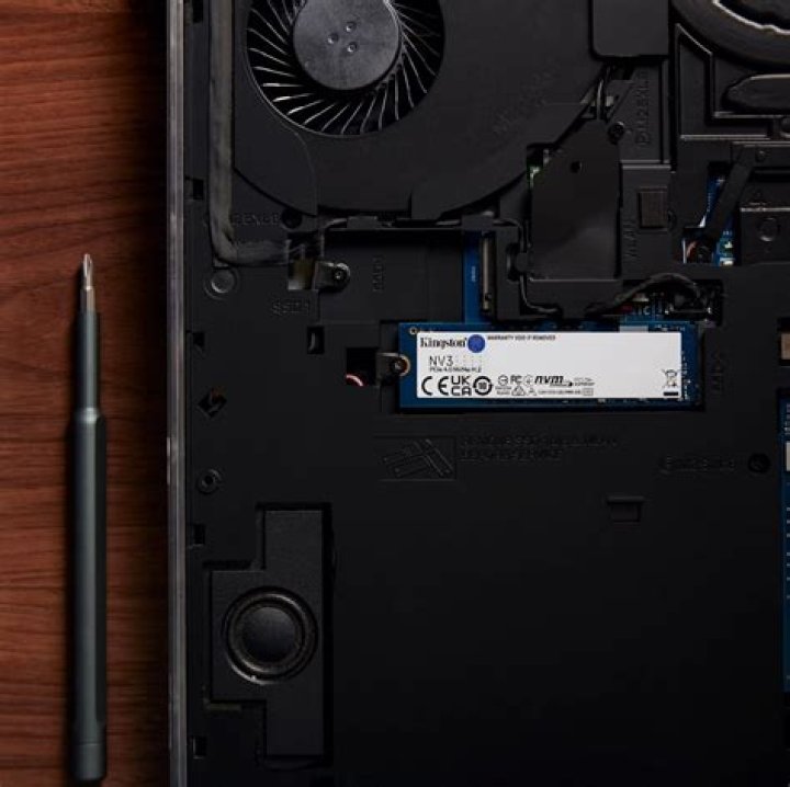 laptop on desk laptop with user - SSD won't show up on PC