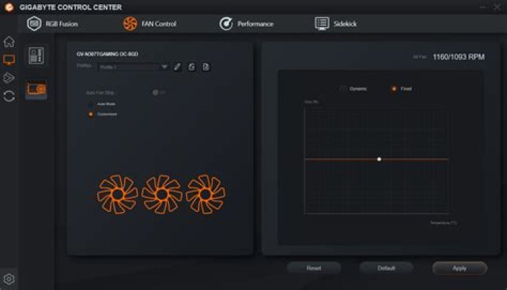 Launch fan control in Windows 11