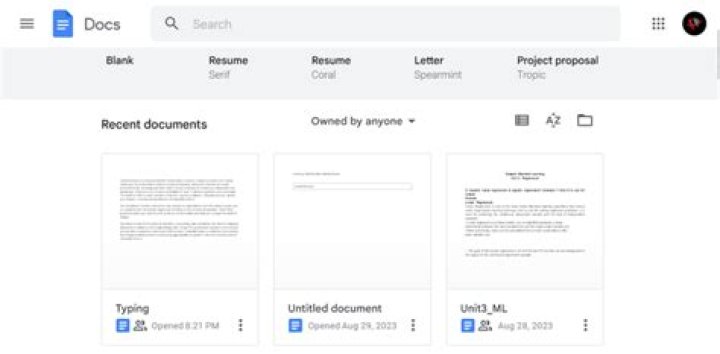 launch Google Docs