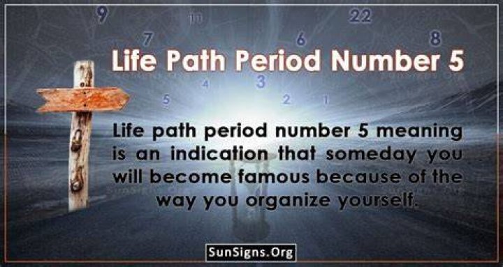 Life Path Period Number 5
