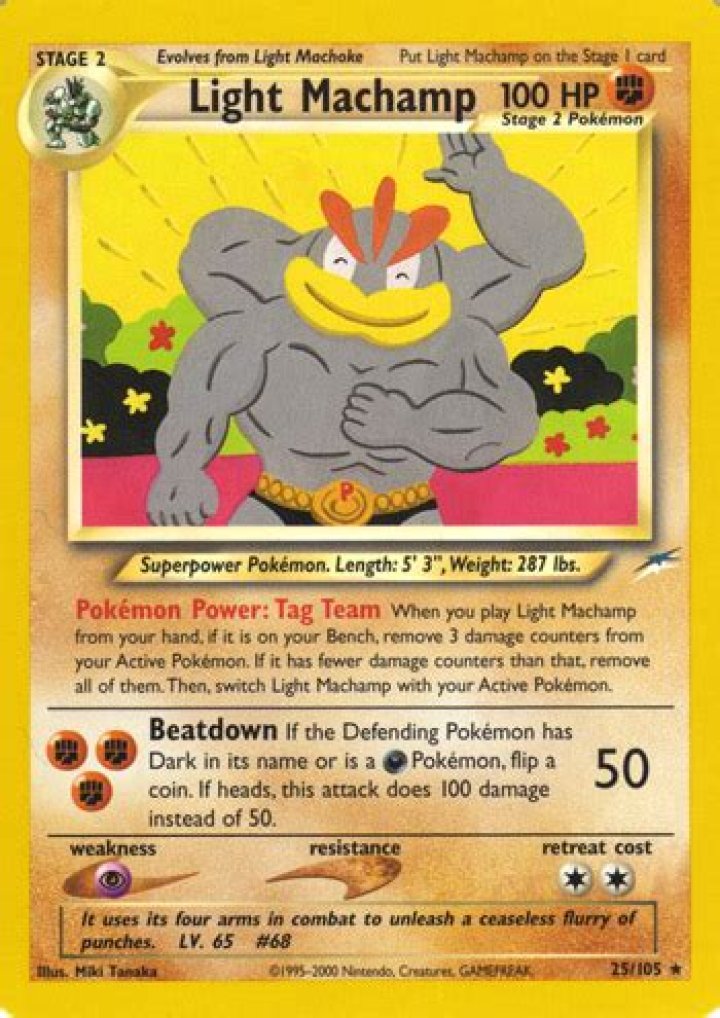 Light Machamp (Neo Destiny 25)