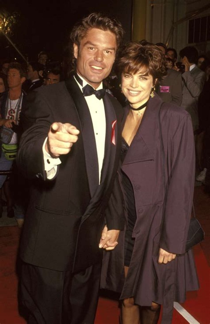 Lisa Rinna with Harry Hamlin