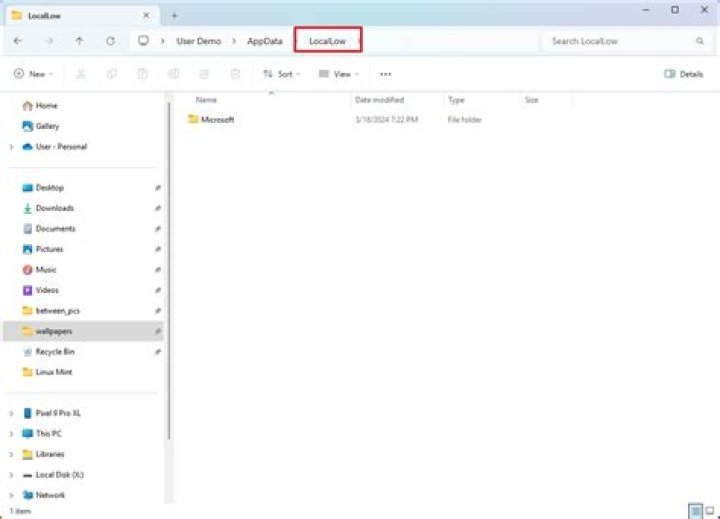 Local folder can't uninstall epic games launcher